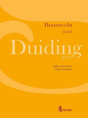 cover image of Duiding Bouwrecht